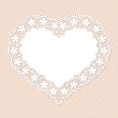 Retro lace background