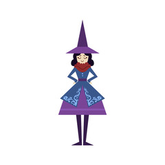 Fairytale Witch Drawing