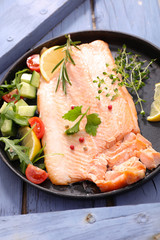 baked fish fillet