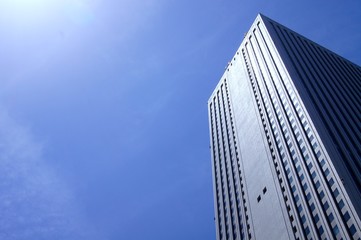 Obraz na płótnie Canvas 都会の高層ビル