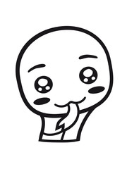 face head sweet cute little baby child snake comic cartoon kawaii