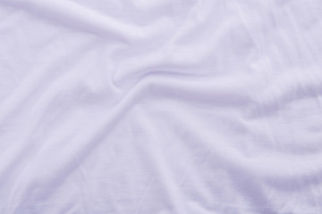 Obraz na płótnie Canvas Wrinkle bedsheet fabric