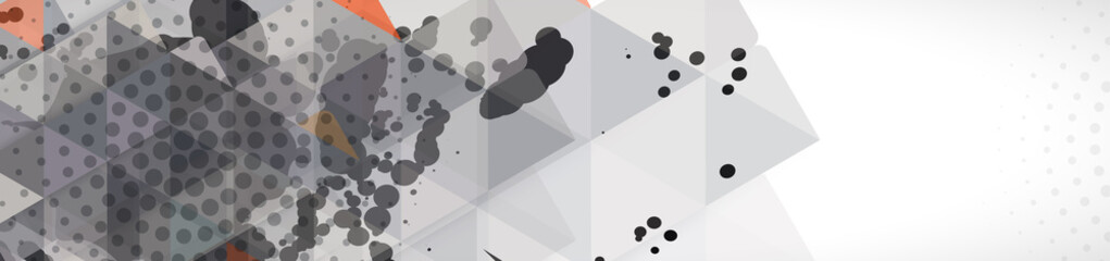 Colorful abstract geometric background for design