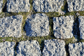 Fototapeta premium Cobblestone road