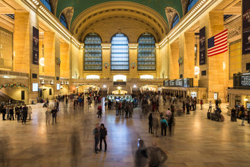 Grand Central Terminal Langzeitbelichtung New York