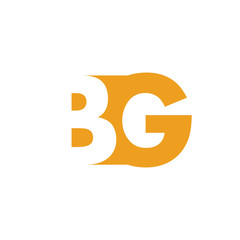 BG Logo | Vector Graphic Branding Letter Element | jpg, eps, path, web, app, art, ai | White Background