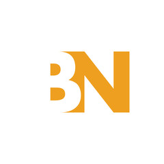 BN Logo | Vector Graphic Branding Letter Element | jpg, eps, path, web, app, art, ai | White Background