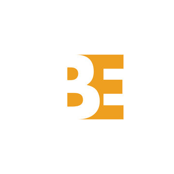 BE Logo | Vector Graphic Branding Letter Element | jpg, eps, path, web, app, art, ai | White Background
