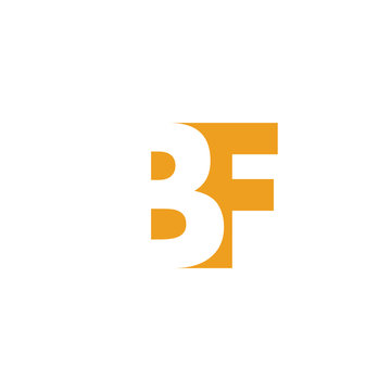 BF Logo | Vector Graphic Branding Letter Element | jpg, eps, path, web, app, art, ai | White Background