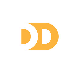 DD Logo | Vector Graphic Branding Letter Element | jpg, eps, path, web, app, art, ai | White Background
