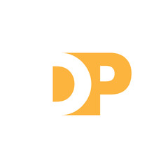 DP Logo | Vector Graphic Branding Letter Element | jpg, eps, path, web, app, art, ai | White Background