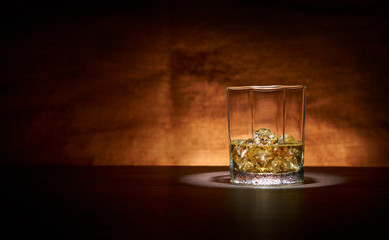 Fototapeta na wymiar Glass of Whisky