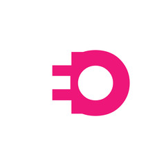 EO Logo | Vector Graphic Branding Letter Element | jpg, eps, path, web, app, art, ai | White Background