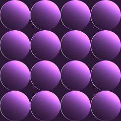 Purple 3D buttons seamless background