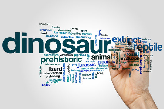 Dinosaur Word Cloud