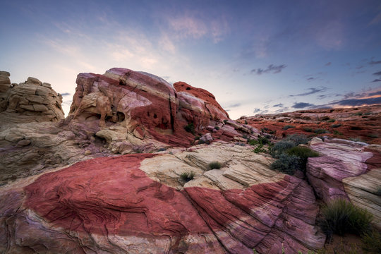 Striped Rock, Valley of Fire State Park, Nevada