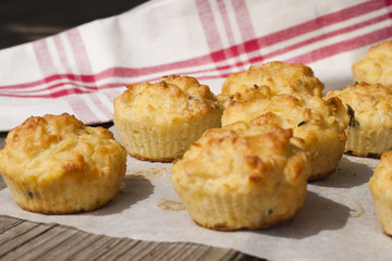 Tasty and healthy cakes muffins vegetables