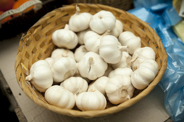 garlic close up