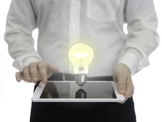 TabletWithBulb