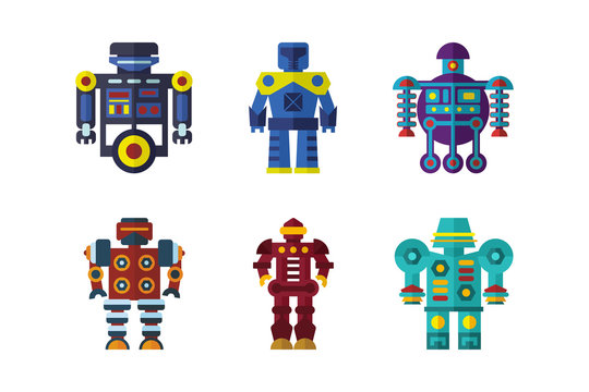 Robots vector set