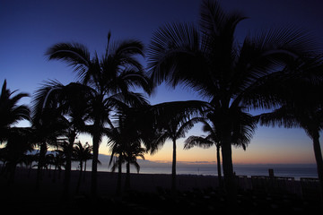 Fototapeta na wymiar Sunrise in Cabo San Lucas Mexico