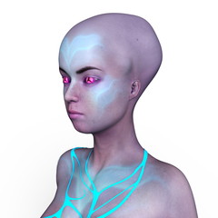 女性エイリアン