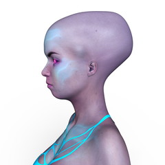 女性エイリアン