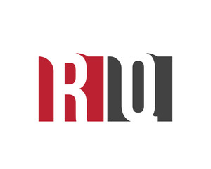 RQ red square letter logo for qatar, quality, quantum, quarter, quest