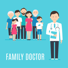 Extended Family and Medical Doctor or Physician