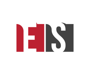 ES red square letter logo for system, store, service, solution, studio