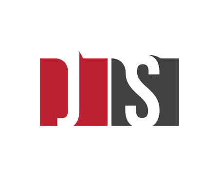 JS red square letter logo for system, store, service, solution, studio