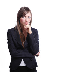 Pretty business woman