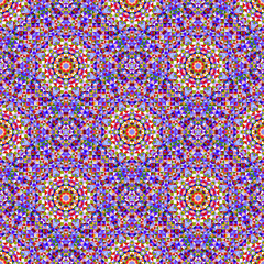 Ornamental Seamless Pattern. Abstract Geometrical Vector Background