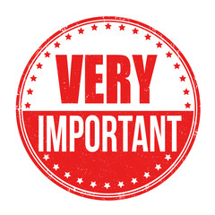 Very important stamp