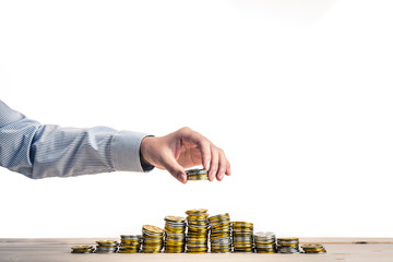 山積みされたお金