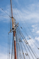 tail sailing ship bluenose II