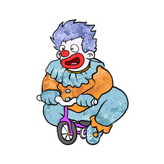 Clown riding