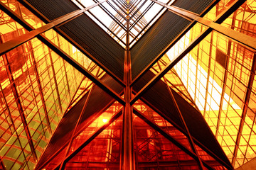 Fototapeta premium Abstract building background