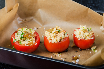 stuffed baked tomatoes