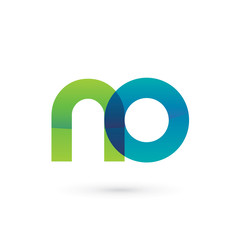 Modern Colorful Letter N O Logo