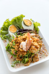 winged bean salad with shrimp