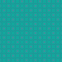 Green Vintage Background Vector Illustration.