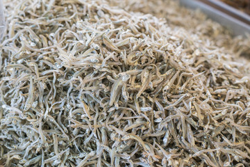 small dried anchovy fish