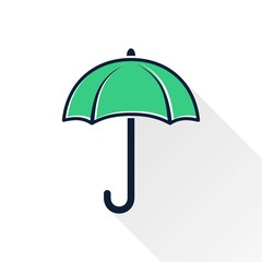 Umbrella - vector icon.