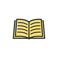 Book - vector icon.