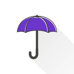 Umbrella - vector icon.