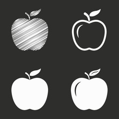 Apple - vector icon.