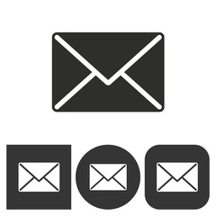 Mail  - vector icon.