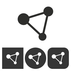 Network  - vector icon.