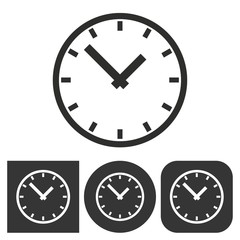 Clock - vector icon.